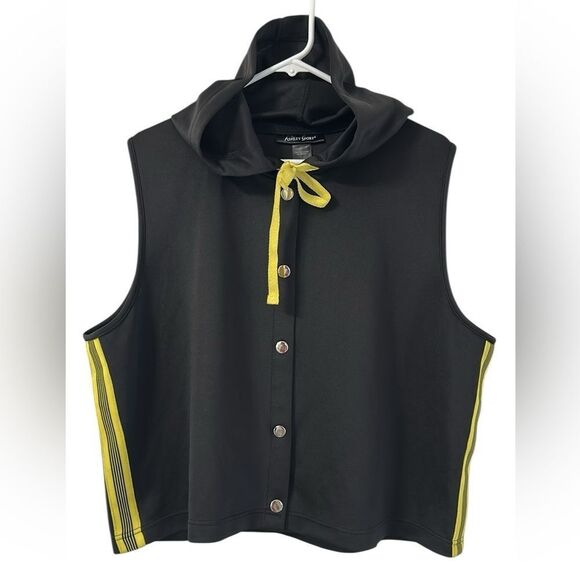 Ashley Stewart Sport Sleeveless Hoodie(Size 18/20) - Picture 1 of 6